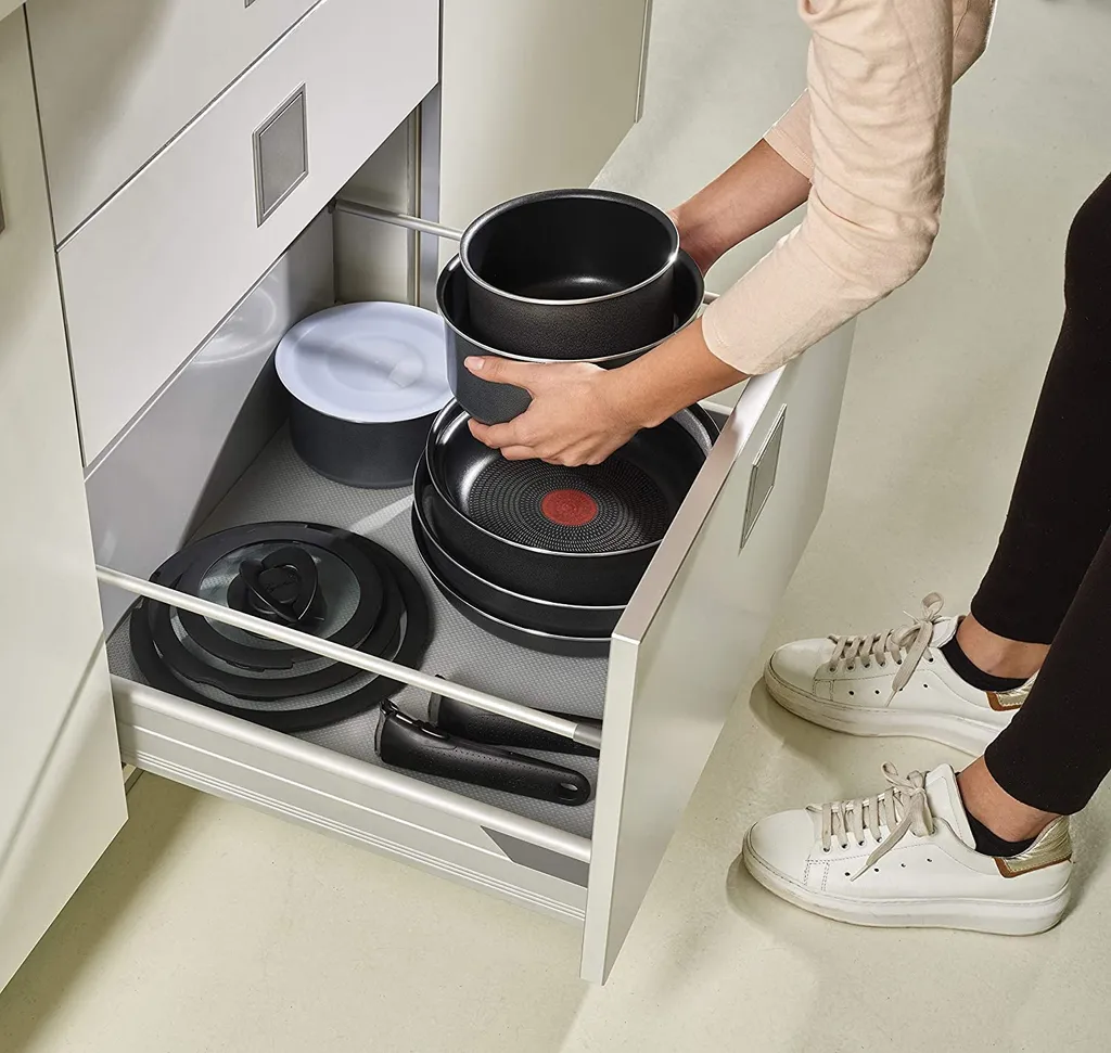 Lagostina Ingenio Essential, Schwarz, Grau, Weiß, Schwarz, Lagospot, Abnehmbar, Keramik, Gas, Versiegelte Platte, 16 Cm 6 Lagostina Ingenio Essential, Schwarz, Grau, Weiß, Schwarz, Lagospot, Abnehmbar, Keramik, Gas, Versiegelte Platte, 16 Cm – Bild 4