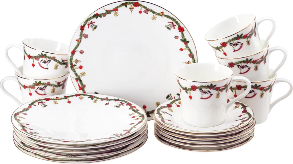 Hutschenreuther Nora Christmas Set 18-tlg. 02048-726037-28421 3 Hutschenreuther Nora Christmas Set 18-tlg. 02048-726037-28421