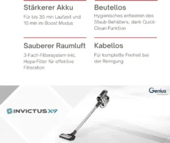 Genius Invictus X9 Set 29tlg Akku Staubsauger Handstaubsauger Nasssauger Mit LED Beutellos Kabellos Für Allergiker Tierhaare; A81721 10 Genius Invictus X9 Set 29tlg Akku Staubsauger Handstaubsauger Nasssauger Mit LED Beutellos Kabellos Für Allergiker Tierhaare; A81721 -Kaufland Verkäufe cfed325e7f0bdf5b0ffb8218eff3ca43