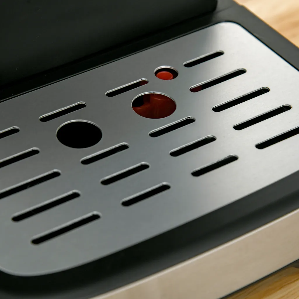 HOMCOM Espressomaschine Kaffeemaschine Aus Edelstahl Siebträgermaschine Mit Milchschäumer 1,5L Wassertank 15 Bar Für Espresso Cappuccino Latte Milchkaffee 850 W 10 HOMCOM Espressomaschine Kaffeemaschine Aus Edelstahl Siebträgermaschine Mit Milchschäumer 1,5L Wassertank 15 Bar Für Espresso Cappuccino Latte Milchkaffee 850 W – Bild 8