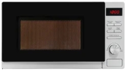 Exquisit Mikrowelle MW 2070-3 GDI Si | 20 Liter Nutzinhalt | 1000 W Grill | Silber