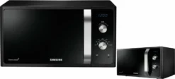 SAMSUNG - Mikrowelle Solo 28l / Elektromechanische Steuerung / Keramikschmelzhohlraum / Plattenspieler-Stoppfunktion / Dampfgarer / F. -Kaufland Verkäufe d0f2fa01816b3b93692aa61a887f0a80
