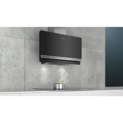 Bosch SIEMENS LC97FVW60 Dekorative Wandabsaug- Und Recyclinghaube - 394 M³/h - 57dB - 5 Geschwindigkeiten - L 90cm - Schwarz Mit Glasfinish -Kaufland Verkäufe d109c69e0a01d1ac86472ea213b34e2a