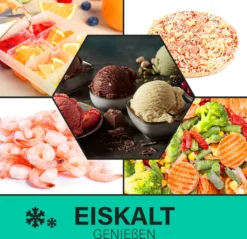 Bomann® Gefrierschrank 70L, Tiefkühlschrank Leise Mit Temperaturbereich Bis -18°C, 2 Schubladen + Gefrierfachklappe, Mit Wechselbarem Türanschlag Inkl. Eiswürfelschale - GS 195.1 -Kaufland Verkäufe d12f708984ff7d0143a17e76640dc32b