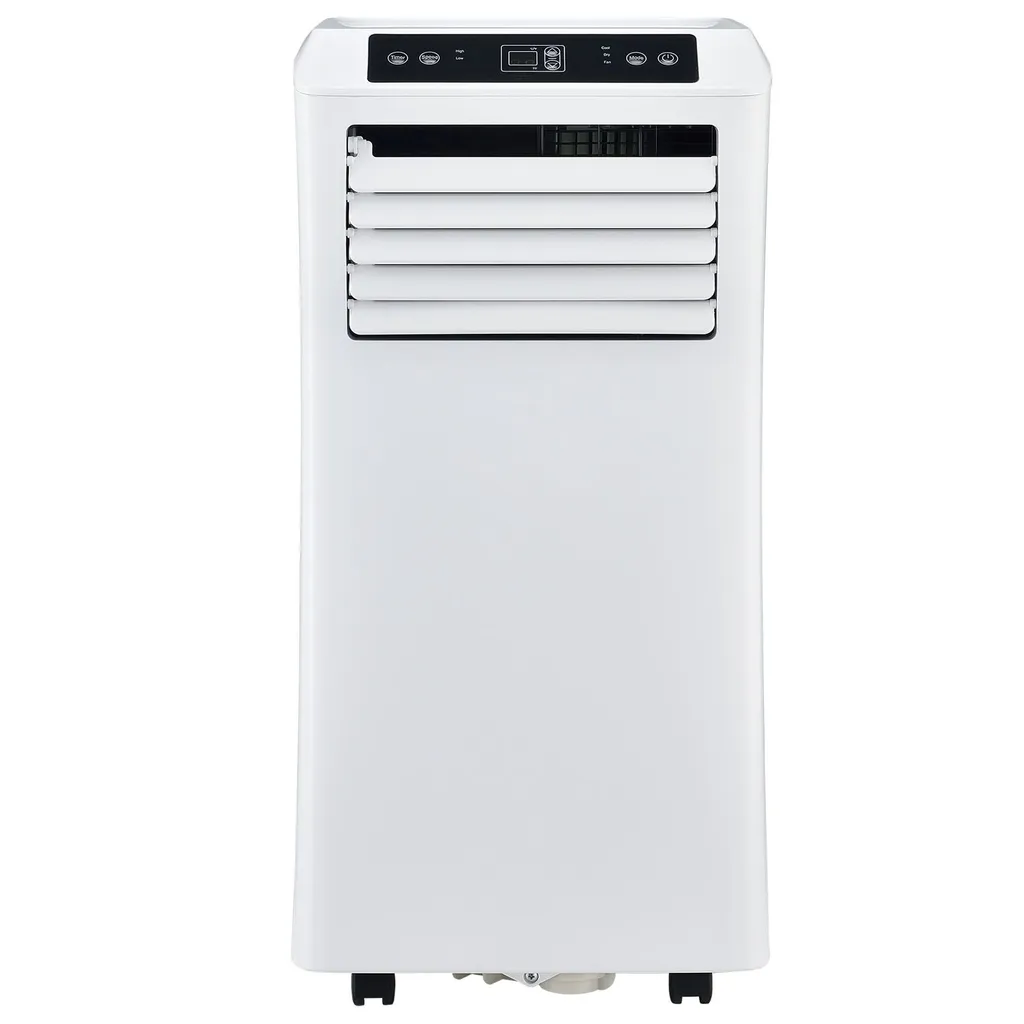 Juskys Lokale Klimaanlage MK950W2 Mit Fernbedienung & Timer - 9000 BTU – 3in1 Klimagerät Zur Kühlung, Ventilation, Entfeuchtung - Energieklasse A 11 Juskys Lokale Klimaanlage MK950W2 Mit Fernbedienung & Timer - 9000 BTU – 3in1 Klimagerät Zur Kühlung, Ventilation, Entfeuchtung - Energieklasse A – Bild 9