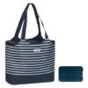 Strandtasche 2 In 1 Kühltasche + SchultertascheAHOI Blau Weiß - Navy -Kaufland Verkäufe d190ee5a65eec46c957eb5042b028ddf