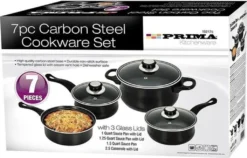 Prima Pfannenset 7-teilig – Kleine Pfannen – Schwarz – Antihaftbeschichtung – Kochset – Mit Deckel – Kochtöpfe – Soßenpfanne – Geschenk Für Mann Und Frau 8 Prima Pfannenset 7-teilig – Kleine Pfannen – Schwarz – Antihaftbeschichtung – Kochset – Mit Deckel – Kochtöpfe – Soßenpfanne – Geschenk Für Mann Und Frau -Kaufland Verkäufe d1c95c684de60010614c44f3882fe8ee