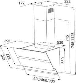Dunstabzugshaube 60cm HERMES606S -Kaufland Verkäufe d2bdcf876941c7c71ffa7a95fa3579cb
