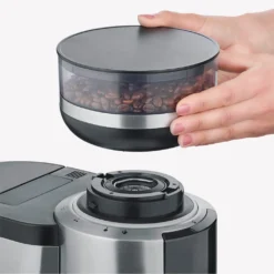 SEVERIN FILKA Vollautomat Für Filterkaffee Mit Thermokanne KA 4851 Aus Edelstahl, Matt-schwarz Edelstahl-gebürstet -Kaufland Verkäufe d2fa9b3292f6ad6dba6c29e62c31c385