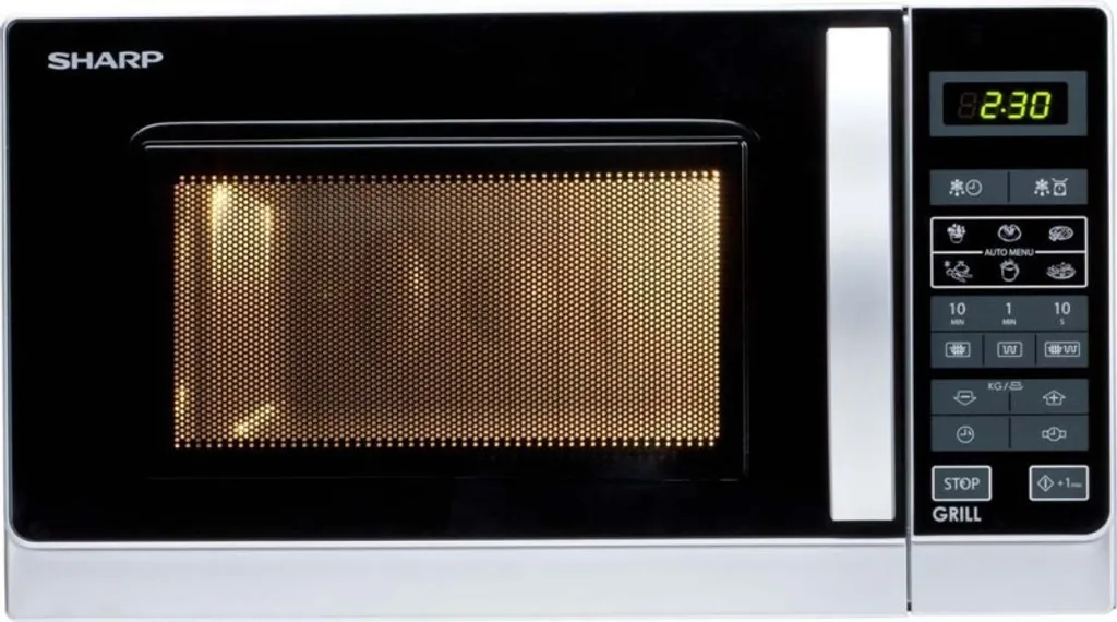 Sharp R-642 INW Kombi-Mikrowelle Silber 5 Sharp R-642 INW Kombi-Mikrowelle Silber – Bild 3