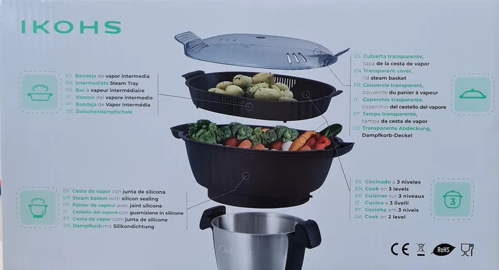 IKOHS Dampfgaraufsatz Für Chefbot Compact 4 IKOHS Dampfgaraufsatz Für Chefbot Compact – Bild 2