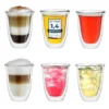 Creano Doppelwandige Gläser 250ml „DG-V“, 6er Set, Thermoglas Doppelwandig Aus Borosilikatglas, Kaffeegläser, Teegläser, Latte Gläser, Doppelwandgläser -Kaufland Verkäufe d3c13fcf3de14e9ba28bfc812e1f6684