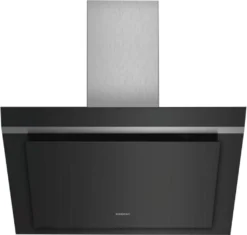 Siemens LC87KHM60 IQ300 Wand-Esse / 79 Cm / LED-Beleuchtung / Extrem Leise / TouchControl / Glas, Lackiert, Edelstahl