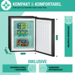 Bomann® Gefrierschrank, 42L Nutzinhalt, Mini Gefrierschrank Mit 2 Herausnehmbaren Gitterablagen, Gefrierschrank Mit Wechselbarem Türanschlag & Stufenloser Temperaturreglung - GB 7236 Schwarz 16 Bomann® Gefrierschrank, 42L Nutzinhalt, Mini Gefrierschrank Mit 2 Herausnehmbaren Gitterablagen, Gefrierschrank Mit Wechselbarem Türanschlag & Stufenloser Temperaturreglung - GB 7236 Schwarz -Kaufland Verkäufe d41d370fd74e4642c5dce7378914f315