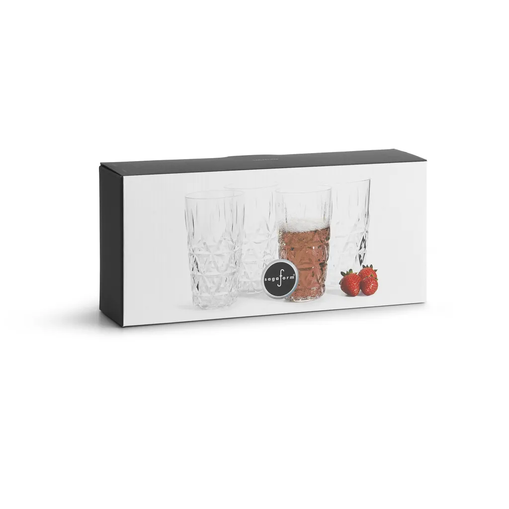 TRINKGLAS 400 Ml ACRYL 4 Tlg. SET Wasserglas Glas Saftglas Neu SAGAFORM 6 TRINKGLAS 400 Ml ACRYL 4 Tlg. SET Wasserglas Glas Saftglas Neu SAGAFORM – Bild 4