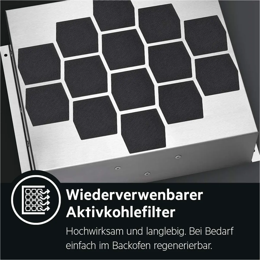 AEG Exklusiv Kopffreie Wand-Dunstabzugshaube Mit Hob²Hood-Funktion, 90cm DD 5960 V 14 AEG Exklusiv Kopffreie Wand-Dunstabzugshaube Mit Hob²Hood-Funktion, 90cm DD 5960 V – Bild 12