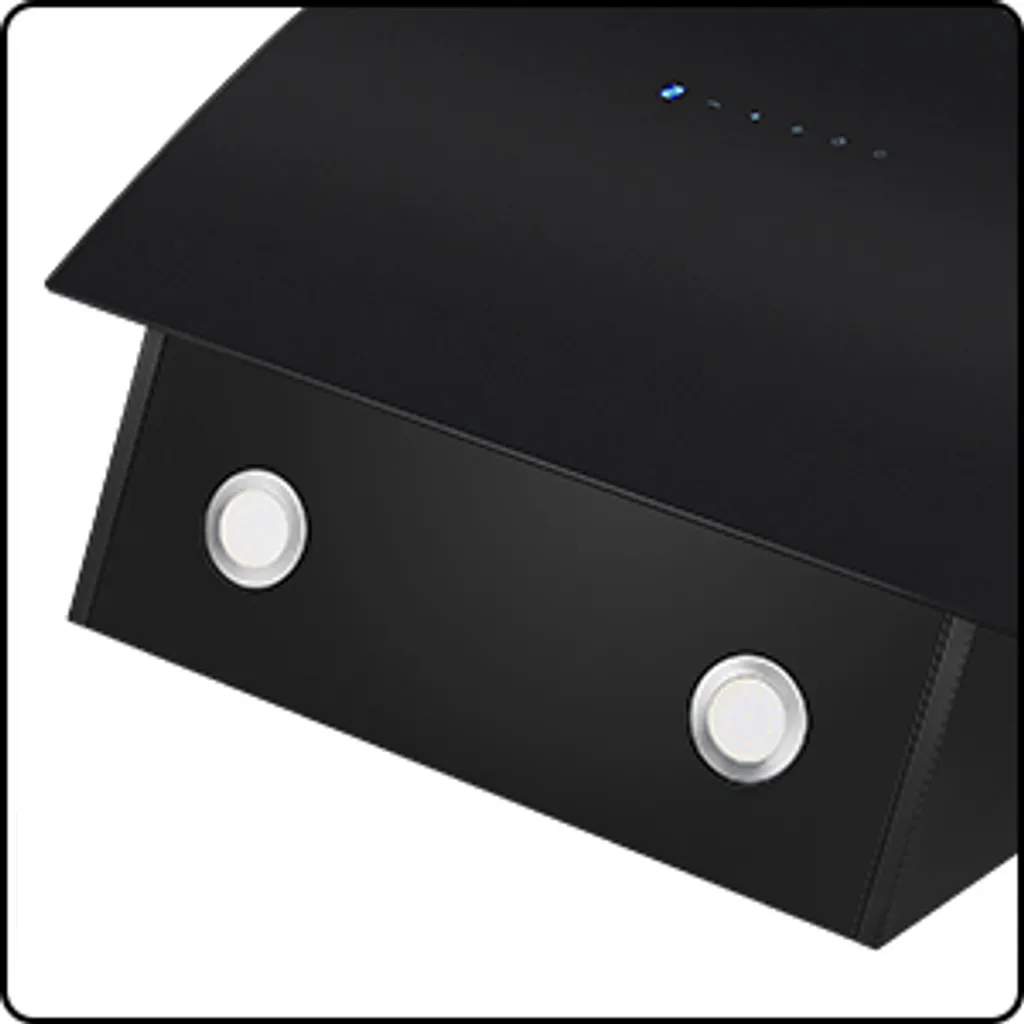 Bomann Kopffreie Vertikal-Haube DU 7605 G Schwarz Mit Touch Und Sensor Control 5 Bomann Kopffreie Vertikal-Haube DU 7605 G Schwarz Mit Touch Und Sensor Control – Bild 3