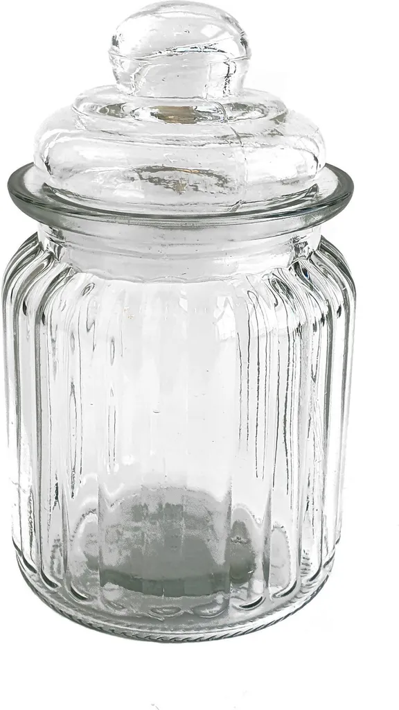 Glasgefäß Mit Deckel - 6 Stück - Vorratsglas 300ml 4 Glasgefäß Mit Deckel - 6 Stück - Vorratsglas 300ml – Bild 2