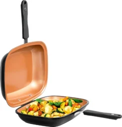 MediaShop Livington 2in1 Wendepfanne 'Black Doubletta Basic' -Kaufland Verkäufe d613ca65d572892f13881a9c25c03175