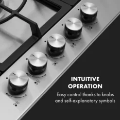 Klarstein Gasherd Kochfeld Einbau-Gaskochfeld - Sabaf-Brenner - Gaskochfeld Für Propan/Erdgas - Einbau Gasherd Glaskeramik 5-Flammig - Silber Einbau Gas Kochfeld Gasherd 5 Platten Kochfelder Herdplatte Kochplatte Einbaukochfeld 13 Klarstein Gasherd Kochfeld Einbau-Gaskochfeld - Sabaf-Brenner - Gaskochfeld Für Propan/Erdgas - Einbau Gasherd Glaskeramik 5-Flammig - Silber Einbau Gas Kochfeld Gasherd 5 Platten Kochfelder Herdplatte Kochplatte Einbaukochfeld -Kaufland Verkäufe d61bac3805fd9dd9926f1d08dc83f6f8