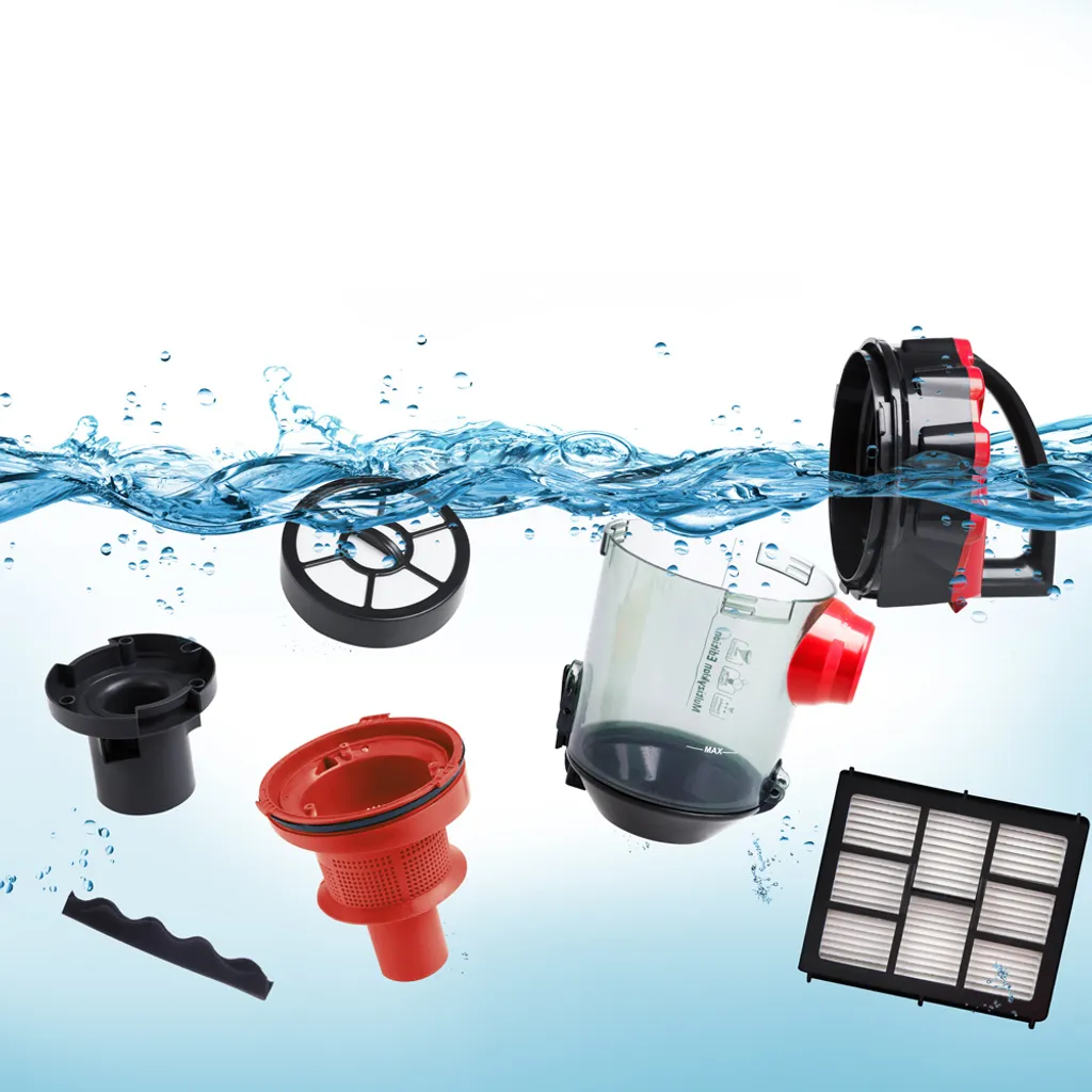 Monzana Staubsauger Beutellos Zubehör HEPA-Filter 700 W Leistungsstark 8 M Radius Haushalt Bodenstaubsauger Multi Zyklon, Farbe:rot 8 Monzana Staubsauger Beutellos Zubehör HEPA-Filter 700 W Leistungsstark 8 M Radius Haushalt Bodenstaubsauger Multi Zyklon, Farbe:rot – Bild 6