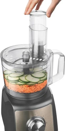 Black & Decker Black+Decker BXFPA1200E - Küchenmaschine 1.200W, Behälter 1,5l, 2 Geschwindigkeiten/Turbo-Funktion, +8 Zubehörteile, Anti-Fingerprint-Edelstahloberflächen, Klingen Und Scheiben Aus Edelstahl 28 Black & Decker Black+Decker BXFPA1200E - Küchenmaschine 1.200W, Behälter 1,5l, 2 Geschwindigkeiten/Turbo-Funktion, +8 Zubehörteile, Anti-Fingerprint-Edelstahloberflächen, Klingen Und Scheiben Aus Edelstahl -Kaufland Verkäufe d6377ce5a01884145a013f2c1425dad3