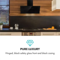 Laurel 90 Dunstabzugshaube 90cm Abluft: 350 M³/h LED Touch Schwarz -Kaufland Verkäufe d6e0e90a15fdd3884420d53abdc5397a