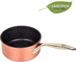 Excellence Cuivre Ø20 Cm By Kitchen Pro - Stielkasserolle 20cm Ohne Deckel, Kochtopf Klein 2,5 Liter, Aus Kupfer Und Rostfreiem Edelstahl, Induktion -Kaufland Verkäufe d7667f6b163d6c04e90ba5544b213951