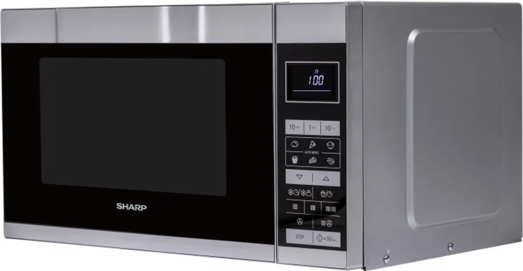 Sharp Home Appliances R861S, Arbeitsfläche, Kombi-Mikrowelle, 25 L, 900 W, Berührung, Silber 4 Sharp Home Appliances R861S, Arbeitsfläche, Kombi-Mikrowelle, 25 L, 900 W, Berührung, Silber – Bild 2