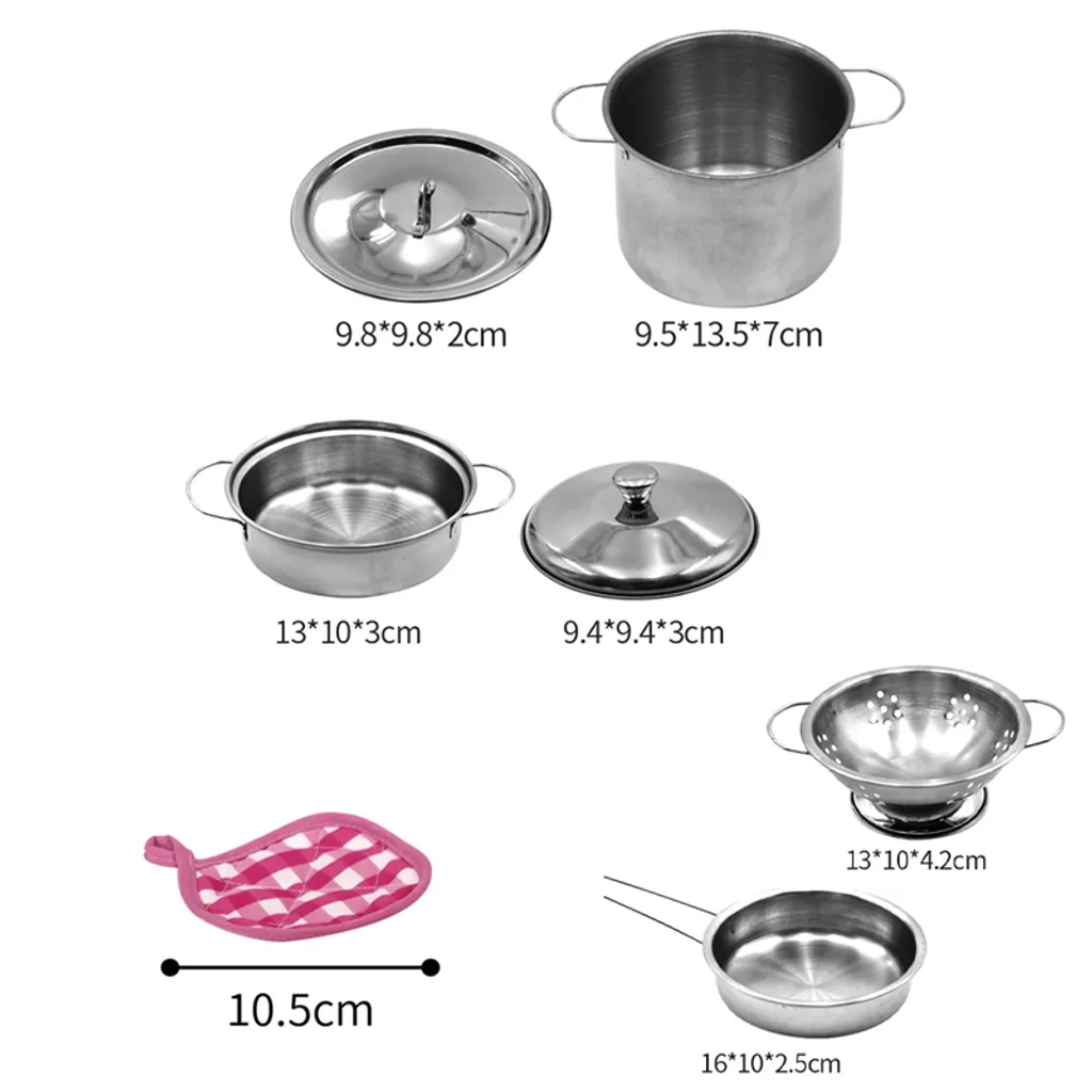 12tlg. Kochset Pfannenset Topfset Kochgeschirr-Set Kochtopf | Pretend Play | Play Food | 3+ | Geschenk Für Jungen Oder Mädchen 6 12tlg. Kochset Pfannenset Topfset Kochgeschirr-Set Kochtopf | Pretend Play | Play Food | 3+ | Geschenk Für Jungen Oder Mädchen – Bild 4