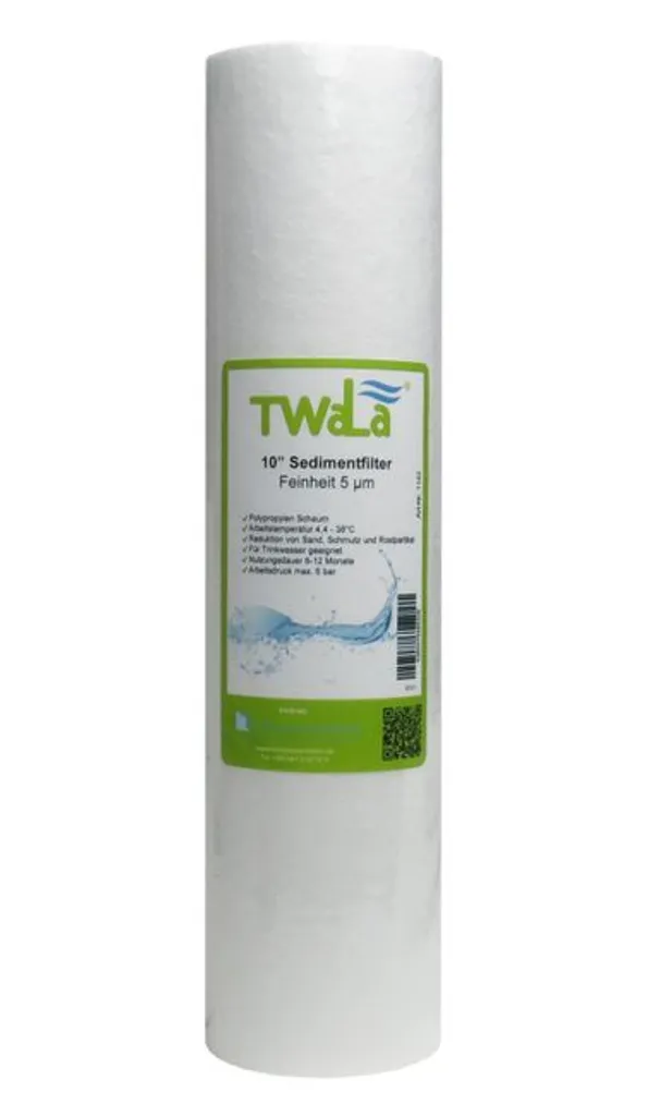 TWaLa 10' Filter Set 4-teilig Trinkwasser Filter Für RO Umkehrosmose, Brunnenwasser, Wasserfilter 4 TWaLa 10' Filter Set 4-teilig Trinkwasser Filter Für RO Umkehrosmose, Brunnenwasser, Wasserfilter – Bild 2