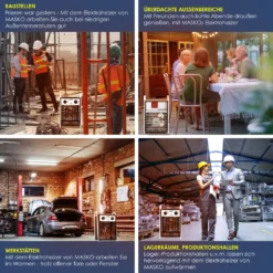 MASKO® Elektroheizer Heizlüfter Bauheizer Mit Integriertem Thermostat Elektrisch Heizgerät Mit 3 Heizstufen Heizgebläse Für Innen- Und Außeneinsatz Überlastschutz Elektroheizgebläse , Farbe:Weiß, Größe:9 KW 16 MASKO® Elektroheizer Heizlüfter Bauheizer Mit Integriertem Thermostat Elektrisch Heizgerät Mit 3 Heizstufen Heizgebläse Für Innen- Und Außeneinsatz Überlastschutz Elektroheizgebläse , Farbe:Weiß, Größe:9 KW -Kaufland Verkäufe d8e7e1a10316371b3c76cbacaab26e1b