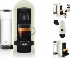 Krups Nespresso Vertuo Plus, Filterkaffeemaschine, 1,2 L, Kaffeekapsel, 1260 W, Weiß -Kaufland Verkäufe d8f0ce5afab45ce8e19a462097179940
