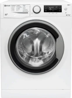 Bauknecht WATK Sense 97D6 N EU Waschtrockner / 9/7kg Waschen/Trocknen / Flecken 40° / Dampf-Programm / Dynamic Inverter-Motor / Wolle-Programm / Nachlegefunktion / Kurzprogramm 45 Min