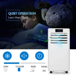 Lospitch Mobile Klimaanlage Klima Fernbedienung 4in1 9000 BTU Mit Wifi Klimageraet Timer Klimaanlagen -Kaufland Verkäufe d9208d62ac8b3aeef08395fc0591c2ff