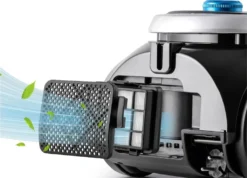 Midea Bodenstaubstaubsauger Staubsauger Cyclon Beutellos 600W HEPA MSK5.600bs Mattschwarz -Kaufland Verkäufe d953d578dc44a6bb86d3bd3adc44d730