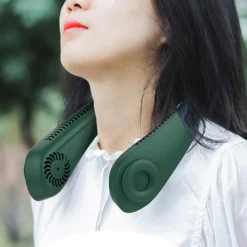 Flexibler Halsventilator, Leiser Blattloser Sportventilator, USB Drehbarer Nackenkühler Zum Aufhängen Für Outdoor Sportarten, Weiß -Kaufland Verkäufe d9d6ad63503c3fccc3820df2482a9290