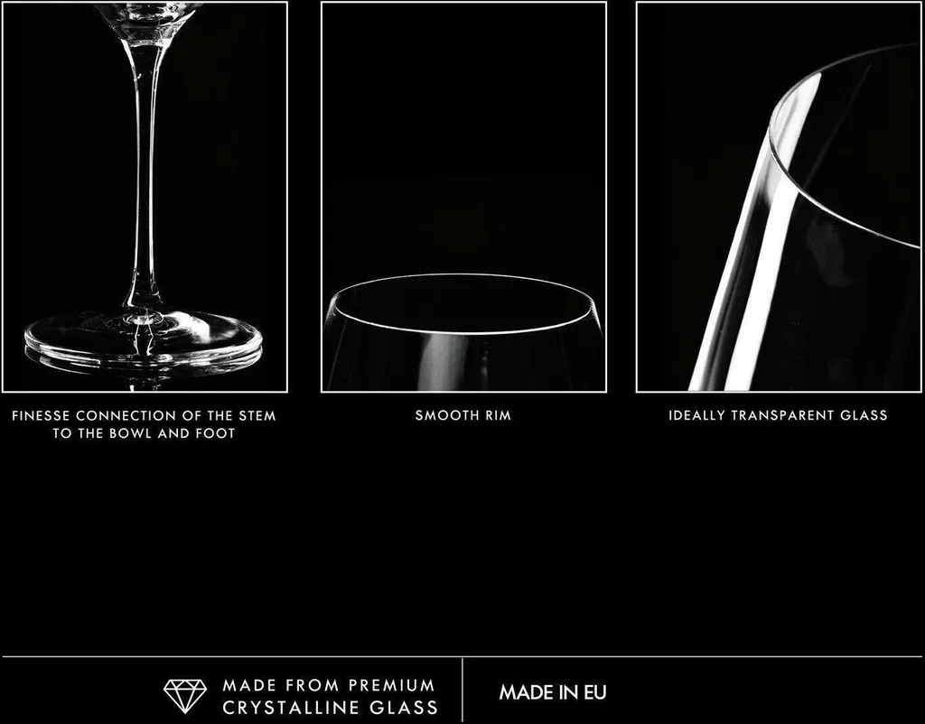 KROSNO Splendour Große Burgunder Rot-Weingläser, 6er-Set, 860 Ml 14 KROSNO Splendour Große Burgunder Rot-Weingläser, 6er-Set, 860 Ml – Bild 12