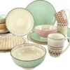 CreaTable 20310 Kombiservice Mandala Für 4 Personen, Steinzeug, Mehrfarbig (1 Set, 16-teilig) -Kaufland Verkäufe da2a3ec55f2d8ef2efc1cf512693ed71