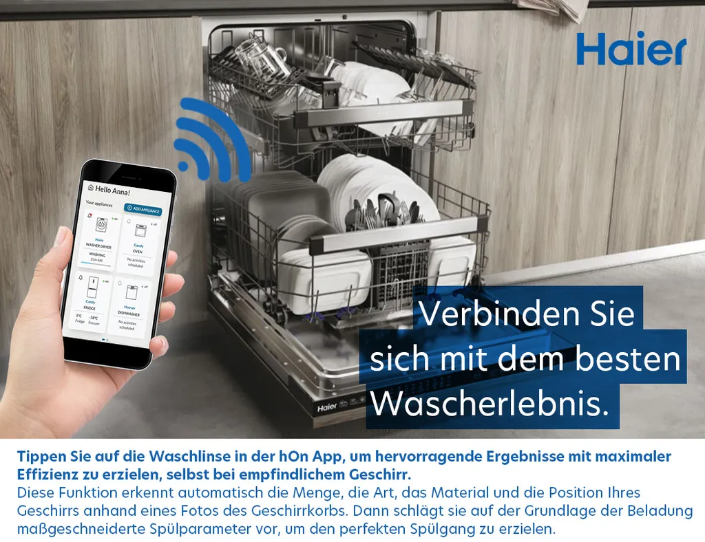 Haier XI 6C3D0FB WASHLENS SERIE 2 Einbau-Geschirrspüler 7 Haier XI 6C3D0FB WASHLENS SERIE 2 Einbau-Geschirrspüler – Bild 5