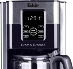 FAKIR Kaffeemaschine Aroma Grande LED Display 1,8 Liter Dauerfilter Timer Warmhaltefunktion -Kaufland Verkäufe da49aec39faa881e546e12cbe5c3e451