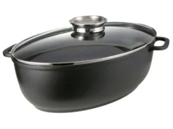 Alu - Guß Bräter Mit Glasdeckel, 8,3 Ltr Antihaftbeschichtet -Kaufland Verkäufe da80285501e9247fb1e2cbab2d1c5864