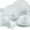 CreaTable 22456 Kombiservice Enjoy Blue Line Für 4 Personen, Porzellan, Weiß (1 Set, 16-teilig) -Kaufland Verkäufe db33627fb8117b3c0d6e04098e20f7dc