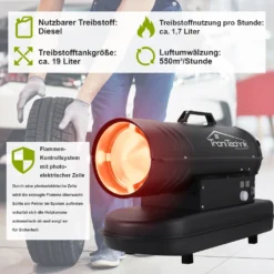 TroniTechnik TT-HK-241 Heizkanone Dieselkanone Heizlüfter 20kW Mit Tragegriff -Kaufland Verkäufe db4d4d7a8196ddc9c447f7661875f0a6