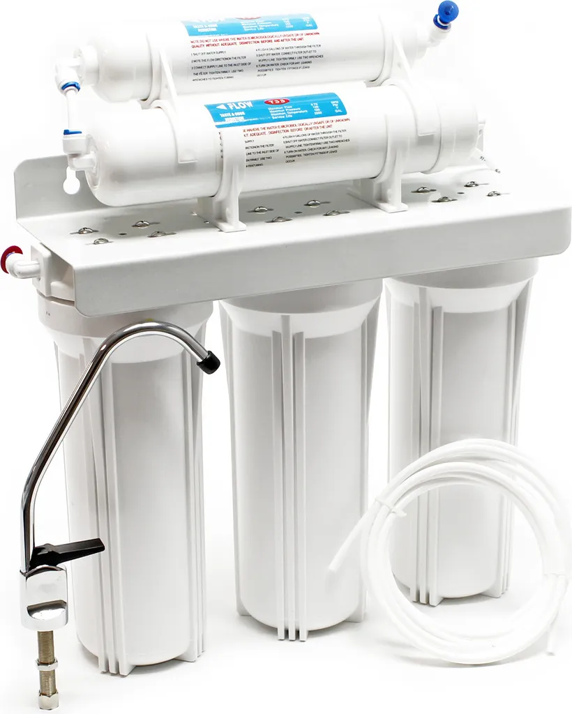 Naturewater NW-PR305 5-Stufenfilter Mit Wasserhahn, 2,5m Schlauch, Kurzdreiwegeventil Und Kugelhahn 3 Naturewater NW-PR305 5-Stufenfilter Mit Wasserhahn, 2,5m Schlauch, Kurzdreiwegeventil Und Kugelhahn
