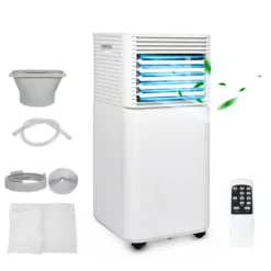 EINFEBEN Klimagerät Klimaanlagen Kühler Timer Eco Silent Mobile Klimaanlage Aircooler 7000 BTU Timer