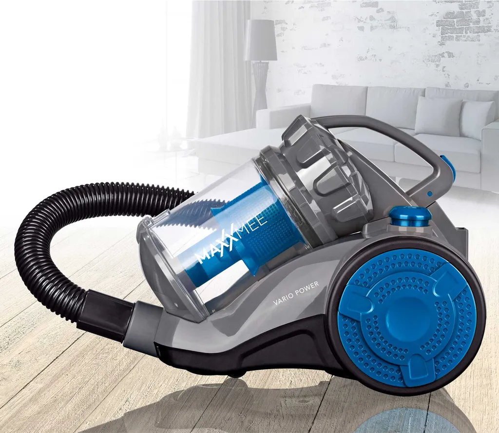 MAXXMEE Zyklon-Staubsauger - 4 Spezialdüsen - Schwarz/blau Staubsauger Beutellos Zyklon Bodenstaubsauger Filter Teppich Boden HEPA-Filter 13 MAXXMEE Zyklon-Staubsauger - 4 Spezialdüsen - Schwarz/blau Staubsauger Beutellos Zyklon Bodenstaubsauger Filter Teppich Boden HEPA-Filter – Bild 11