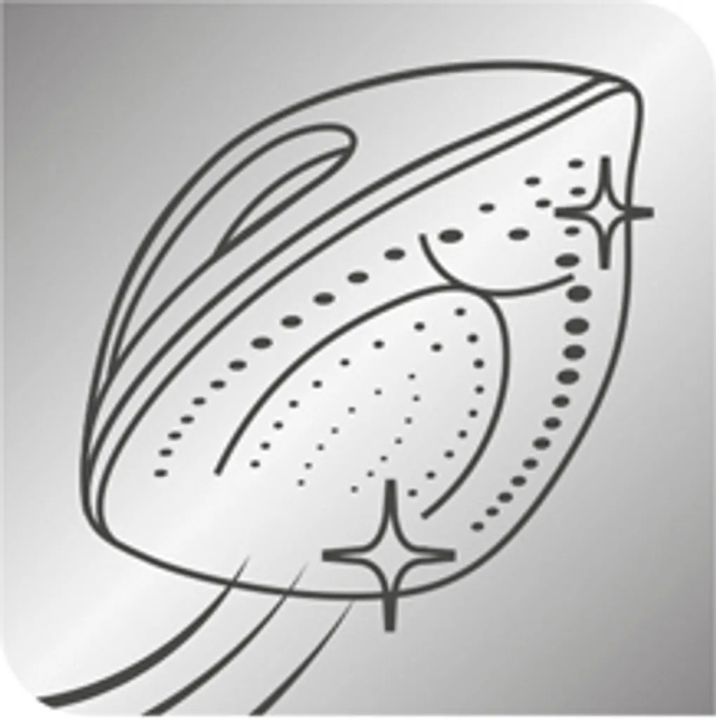 Tefal Dampfbügeleisen Easygliss FV5714 Weiß/beere 7 Tefal Dampfbügeleisen Easygliss FV5714 Weiß/beere – Bild 5