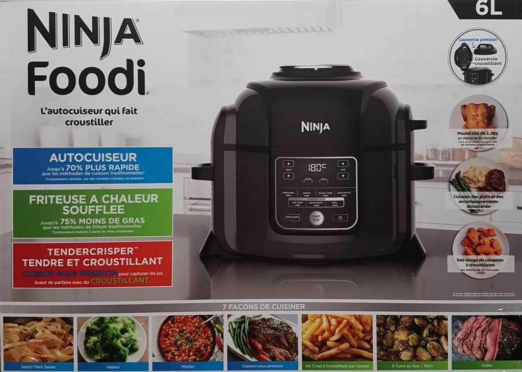 SharkNinja Ninja OP300EU Foodi Multikocher (6,0l) 3 SharkNinja Ninja OP300EU Foodi Multikocher (6,0l)