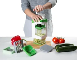 Genius Nicer Dicer Julietti Spiralschneider Deluxe-Set 17-tlg, A82121 -Kaufland Verkäufe dc7637bf00ccad8938cfda382280cf4d